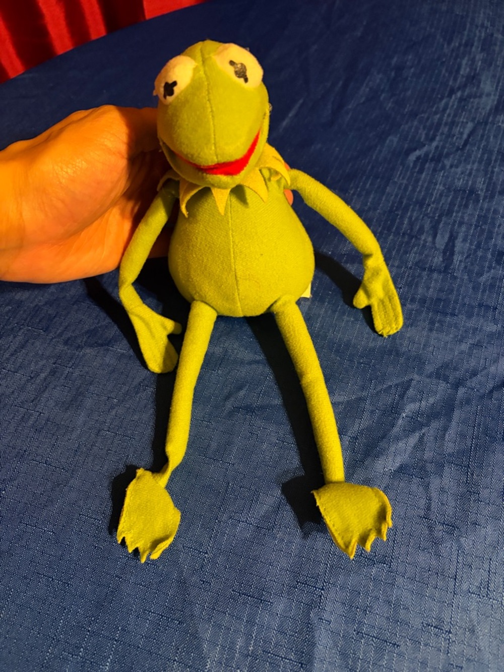 Disney Store Authentic Original Green Kermit The Frog Plush 12”